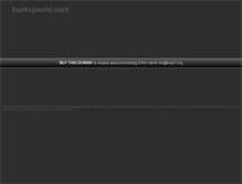 Tablet Screenshot of buntspecht.com